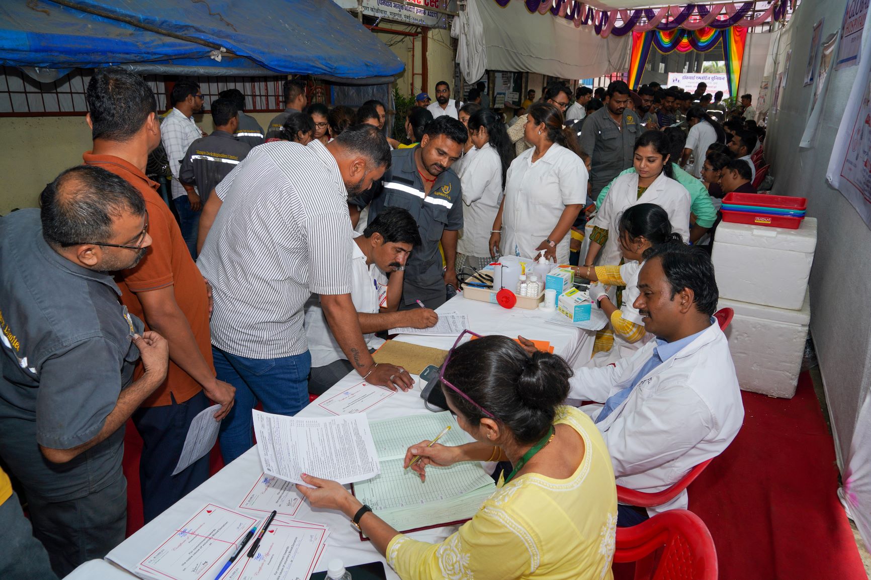 Dockyard Employees Union Blood Donation Camp123
